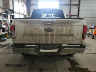 2018 Ford F-150 XL with VIN 1FTFW1E13JFD56117, listed as a Copart auction lot 50377485 with 0 mi miles and Salvage Title. Bid and sale history available at carsss.com. Image 6.