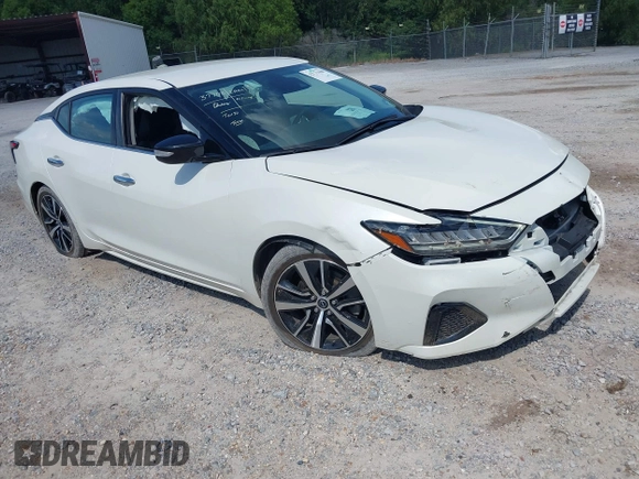 2023 Nissan Maxima SV with VIN 1N4AA6CVXPC512780, listed as a IAAI auction lot 42731800 with 49,972 mi miles and . Bid and sale history available at DreamBid. Image 1.