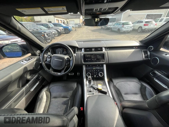 2018 Land Rover Range Rover Sport SVR with VIN SALWZ2SEXJA191225, listed as a Copart auction lot 74400604 with 100,751 mi miles and Clean Title. Bid and sale history available at carsss.com. Image 6.