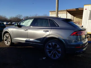 2025 Audi Q8 Premium Plus with VIN WA1EVBF12SD002406, listed as a Copart auction lot 86548284 with 1,756 mi miles and Salvage Title. Bid and sale history available at carsss.com. Image 2.