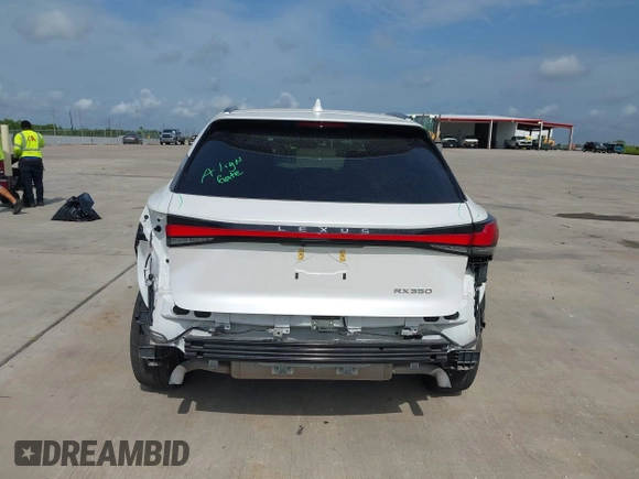 2023 Lexus RX 350 with VIN 2T2BAMBA5PC003698, listed as a IAAI auction lot 42331145 with 15,833 mi miles and . Bid and sale history available at DreamBid. Image 17.