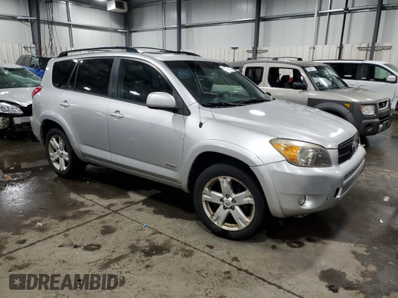 2006 Toyota RAV4 Sport with VIN JTMBK32V565008362, listed as a Copart auction lot 42626815 with 228,697 mi miles and Clean Title. Bid and sale history available at carsss.com. Image 4.