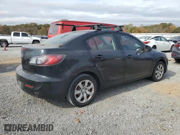 2013 Mazda 3 i SV with VIN JM1BL1TF9D1728146, listed as a Copart auction lot 79329334 with 185,761 mi miles and Clean title. Bid and sale history available at DreamBid. Image 3.