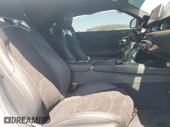2021 Toyota Supra 2.0 with VIN WZ1DB2C04MW039858, listed as a Copart auction lot 70049874 with 10,586 mi miles and Salvage title. Bid and sale history available at DreamBid. Image 10.