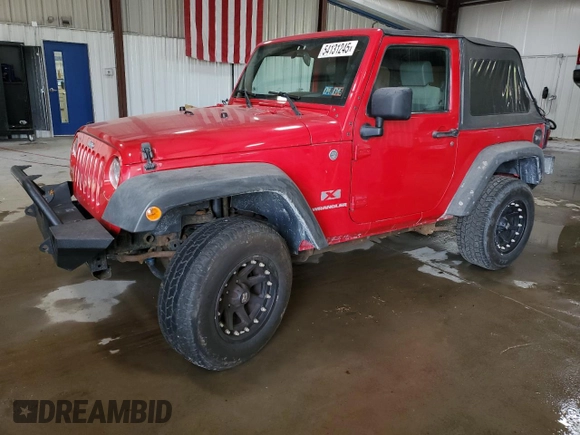 2009 Jeep Wrangler X с VIN 1J4FA24179L734789, выставлен на аукционе Copart как лот 54131245 с пробегом 98 239 миль миль и Списание • Salvage title. История ставок и продаж доступна на DreamBid. Изображение 1.