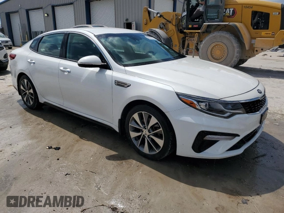 2019 Kia Optima LX with VIN 5XXGT4L37KG285218, listed as a Copart auction lot 58367365 with 105,052 mi miles and Salvage title. Bid and sale history available at DreamBid. Image 4.
