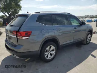 2018 Volkswagen Atlas SE z VIN 1V2DR2CA0JC586902, wystawiony jako Copart lot #54009405 z przebiegiem 87 656 mil mil oraz Szkoda całkowita • Salvage title. Historia ofert i sprzedaży dostępna na DreamBid. Obrazek 3.