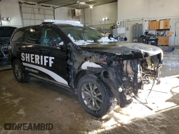 2018 Dodge Durango Special Service z VIN 1C4SDJFTXJC187820, wystawiony jako Copart lot #82829194 z przebiegiem 155 727 mil mil oraz Szkoda całkowita • Salvage title. Historia ofert i sprzedaży dostępna na DreamBid. Obrazek 4.