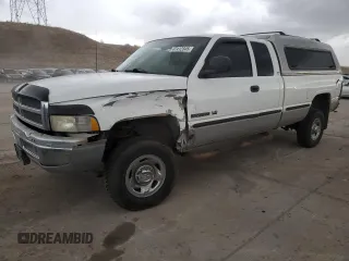 1998 Dodge Ram 2500 with VIN 1B7KF23W1WJ244472, listed as a Copart auction lot 47412345 with 186,135 mi miles and Salvage Title. Bid and sale history available at carsss.com. Image 1.