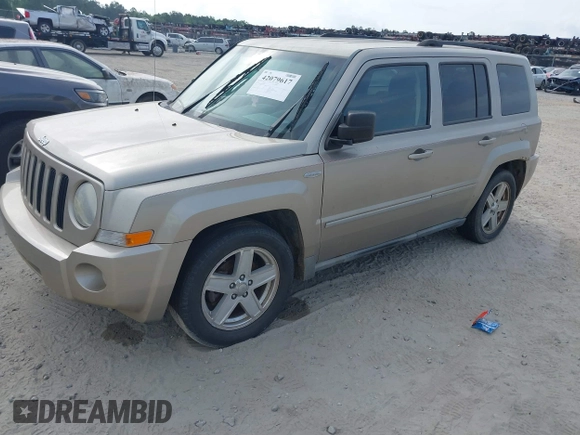 2010 Jeep Patriot Sport with VIN 1J4NF1GB9AD620237, listed as a IAAI auction lot 42079617 with 146,545 mi miles. Bid and sale history available at carsss.com. Image 2.