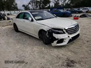 2020 Mercedes-Benz S-Class S 560 with VIN W1KUG8DBXLA551628, listed as a Copart auction lot 42803035 with 35,872 mi miles and Salvage Title. Bid and sale history available at carsss.com. Image 11.