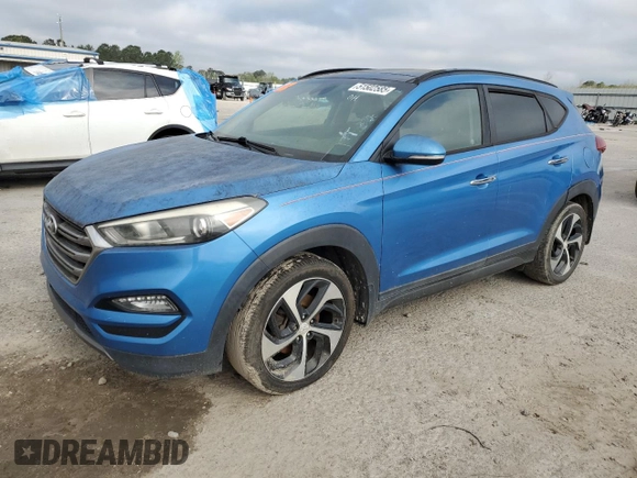 2016 Hyundai Tucson Limited z VIN KM8J33A29GU210124, wystawiony jako Copart lot #51502585 z przebiegiem 170 182 mil mil oraz Tytuł czysty. Historia ofert i sprzedaży dostępna na DreamBid. Obrazek 1.