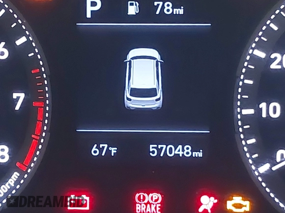 2020 Hyundai Venue SEL with VIN KMHRC8A31LU045687, listed as a IAAI auction lot 42244909 with 57,048 mi miles and . Bid and sale history available at DreamBid. Image 16.