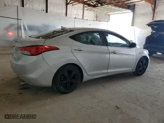 2013 Hyundai Elantra Limited with VIN KMHDH4AE1DU719229, listed as a Copart auction lot 51616375 with 120,855 mi miles and Clean Title. Bid and sale history available at carsss.com. Image 3.