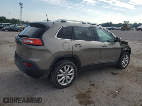 2016 Jeep Cherokee Limited z VIN 1C4PJLDS5GW234151, wystawiony jako Copart lot #59774905 z przebiegiem 141 298 mil mil oraz Szkoda całkowita • Salvage title. Historia ofert i sprzedaży dostępna na DreamBid. Obrazek 3.