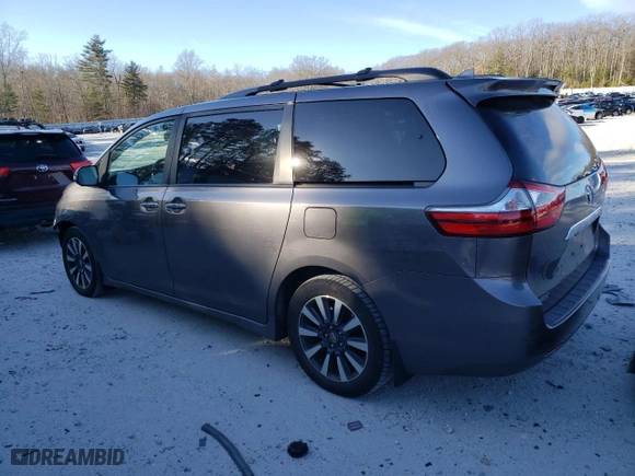 2019 Toyota Sienna XLE with VIN 5TDDZ3DC2KS226425, listed as a Copart auction lot 86862194 with 134,160 mi miles and Salvage Title. Bid and sale history available at carsss.com. Image 2.