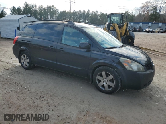 2005 Nissan Quest SE with VIN 5N1BV28U85N137125, listed as a Copart auction lot 85055754 with 207,201 mi miles and Salvage Title. Bid and sale history available at carsss.com. Image 4.