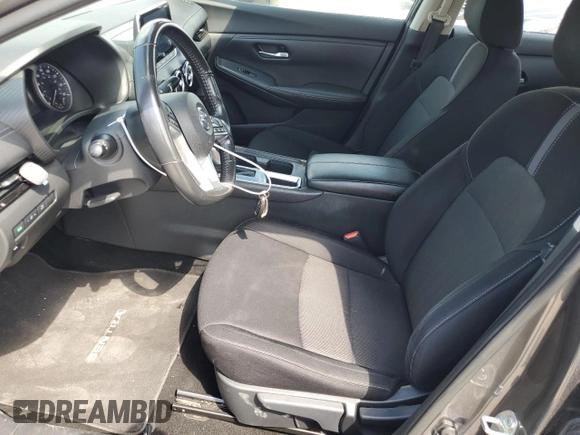2021 Nissan Sentra SV with VIN 3N1AB8CV1MY284807, listed as a Copart auction lot 61458525 with 71,297 mi miles and Salvage title. Bid and sale history available at DreamBid. Image 7.