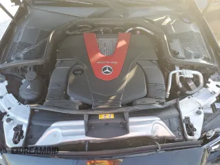 2018 Mercedes-Benz C 43 AMG with VIN WDDWJ6EB4JF686553, listed as a Copart auction lot 80314494 with 101,129 mi miles and Salvage Title. Bid and sale history available at DreamBid. Image 12.