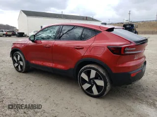 2023 Volvo C40 Recharge Pure Electric Ultimate with VIN YV4ED3GM6P2052023, listed as a Copart auction lot 45006474 with 4,598 mi miles. Bid and sale history available at carsss.com. Image 2.