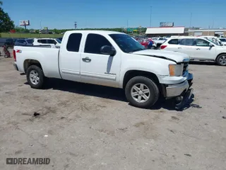2011 GMC Sierra 1500 SLE with VIN 1GTR2VE37BZ445741, listed as a IAAI auction lot 39359326 with 250,500 mi miles. Bid and sale history available at carsss.com. Image 1.