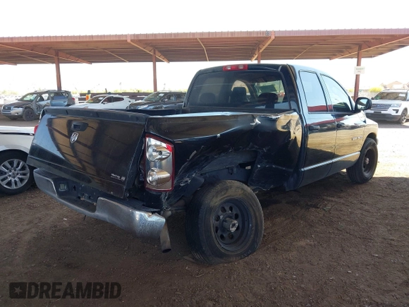 2007 Dodge 1500 SLT with VIN 1D7HA18N37S274013, listed as a IAAI auction lot 42120405 with Not Provided miles and . Bid and sale history available at carsss.com. Image 4.