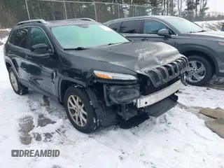 2016 Jeep Cherokee Latitude with VIN 1C4PJMCB9GW130611, listed as a IAAI auction lot 41285929 with 146,179 mi miles. Bid and sale history available at carsss.com. Image 1.