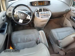 2004 Nissan Quest S with VIN 5N1BV28U54N307505, listed as a Copart auction lot 86931894 with 0 mi miles and Salvage Title. Bid and sale history available at carsss.com. Image 8.