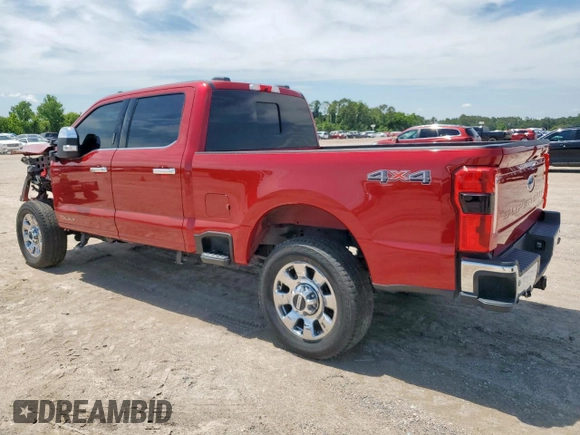 2024 Ford F-250 XL с VIN 1FT8W2BM2REC02142, выставлен на аукционе Copart как лот 58368065 с пробегом 18 776 миль миль и На запчасти • Non repairable. История ставок и продаж доступна на DreamBid. Изображение 2.