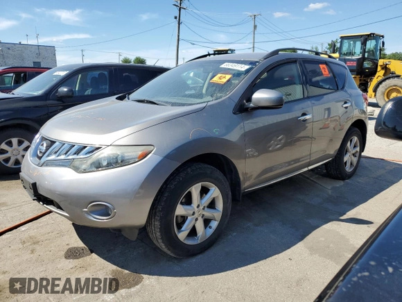 2010 Nissan Murano S with VIN JN8AZ1MU4AW015925, listed as a Copart auction lot 66349114 with 150,797 mi miles and Salvage Title. Bid and sale history available at carsss.com. Image 1.