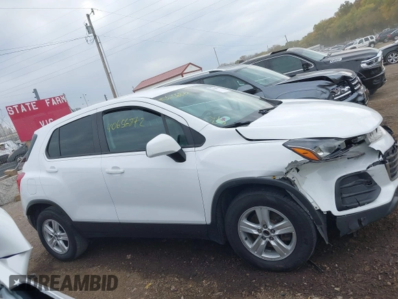 2020 Chevrolet Trax LS with VIN KL7CJKSB8LB074986, listed as a IAAI auction lot 40656872 with 128,582 mi miles and . Bid and sale history available at DreamBid. Image 13.