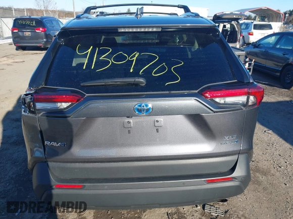 2024 Toyota RAV4 Hybrid XLE Premium with VIN 4T3B6RFV4RU146232, listed as a IAAI auction lot 41309703 with 15,082 mi miles. Bid and sale history available at carsss.com. Image 16.