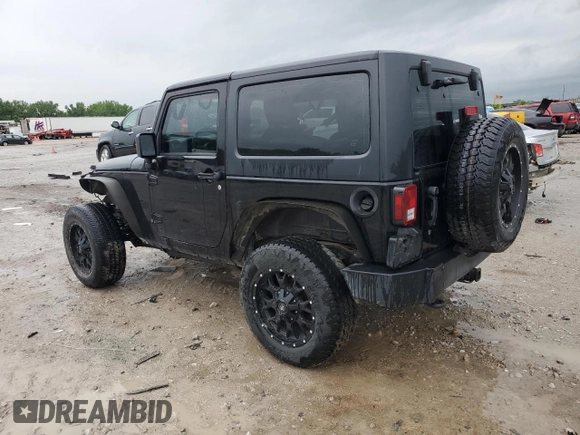 2013 Jeep Wrangler Sport with VIN 1C4AJWAG1DL538730, listed as a Copart auction lot 58784905 with 145,477 mi miles and Salvage title. Bid and sale history available at DreamBid. Image 2.