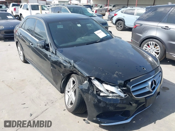 2014 Mercedes-Benz E 350 Sport with VIN WDDHF5KB2EA846537, listed as a IAAI auction lot 42536070 with 97,215 mi miles and . Bid and sale history available at DreamBid. Image 1.