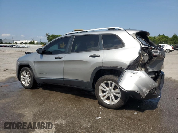 2015 Jeep Cherokee Sport z VIN 1C4PJLAB9FW731898, wystawiony jako Copart lot #55966565 z przebiegiem 114 137 mil mil oraz Szkoda całkowita • Salvage title. Historia ofert i sprzedaży dostępna na DreamBid. Obrazek 2.