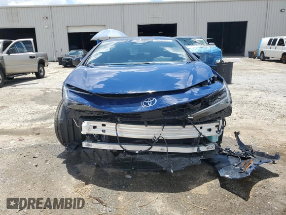 2024 Toyota Prius LE with VIN JTDADABU9R3012478, listed as a Copart auction lot 60652895 with 6,859 mi miles and Salvage title. Bid and sale history available at DreamBid. Image 5.