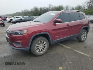 2021 Jeep Cherokee Latitude Lux z VIN 1C4PJMMX5MD117694, wystawiony jako Copart lot #61139005 z przebiegiem 107 865 mil mil oraz Czysty tytuł • Clean title. Historia ofert i sprzedaży dostępna na DreamBid. Obrazek 1.