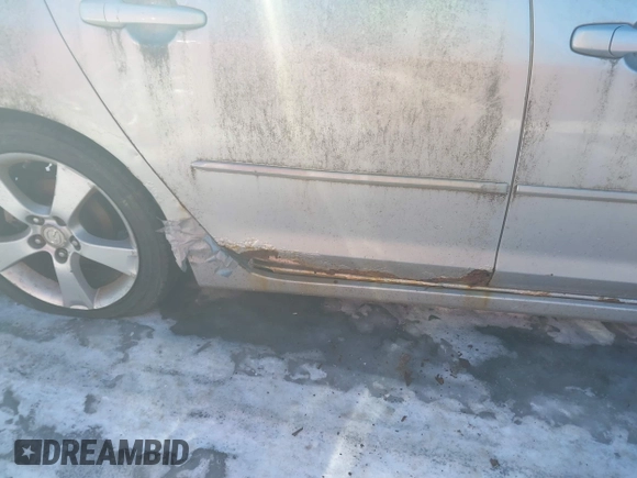 2004 Mazda 3 s with VIN JM1BK323841120740, listed as a IAAI auction lot 41623857 with 149,166 mi miles and . Bid and sale history available at DreamBid. Image 6.