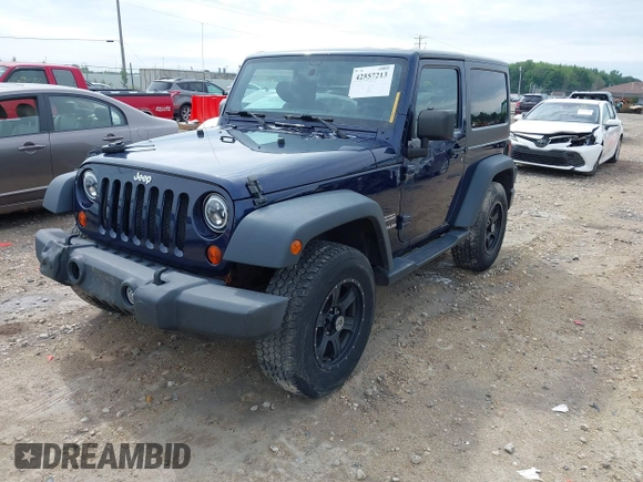 2013 Jeep Wrangler Sport with VIN 1C4AJWAG2DL505655, listed as a IAAI auction lot 42557213 with 185,502 mi miles and . Bid and sale history available at DreamBid. Image 17.