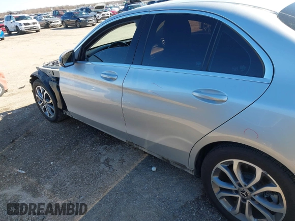 2017 Mercedes-Benz C 300 with VIN 55SWF4JB8HU225214, listed as a IAAI auction lot 41762581 with 80,047 mi miles and . Bid and sale history available at carsss.com. Image 18.