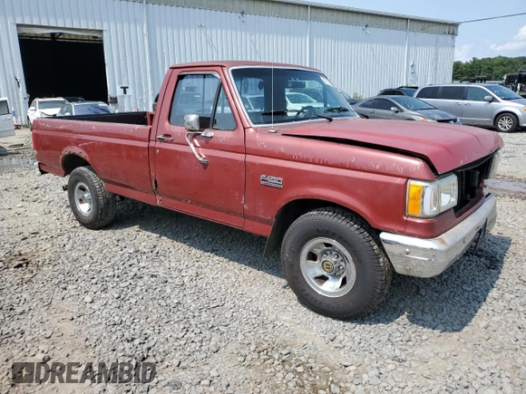 1987 Ford F-150 with VIN 1FTDF15Y9HNA25725, listed as a Copart auction lot 67257004 with 71,808 mi miles and Salvage Title. Bid and sale history available at carsss.com. Image 4.