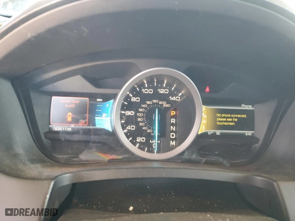 2011 Ford Explorer Limited with VIN 1FMHK8F89BGA03798, listed as a Copart auction lot 46660955 with 193,511 mi miles and Salvage Title. Bid and sale history available at carsss.com. Image 9.
