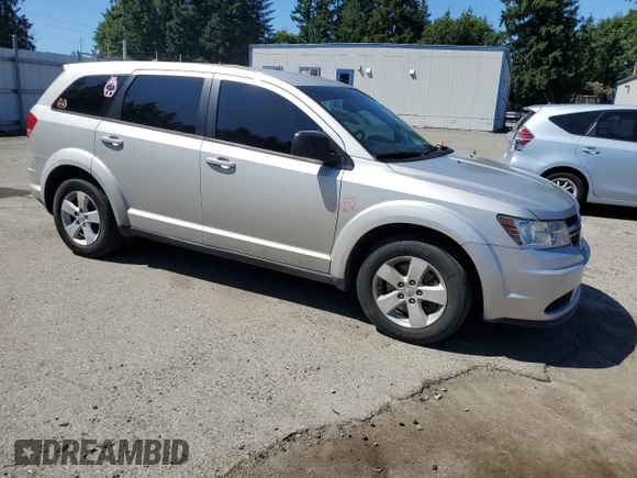 2013 Dodge Journey American Value with VIN 3C4PDCAB3DT650230, listed as a Copart auction lot 63502005 with 139,434 mi miles and Clean title. Bid and sale history available at DreamBid. Image 4.