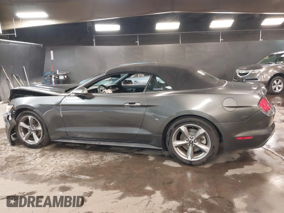 2017 Ford Mustang V6 with VIN 1FATP8EM5H5238210, listed as a IAAI auction lot 41983430 with 18,792 mi miles and . Bid and sale history available at carsss.com. Image 14.