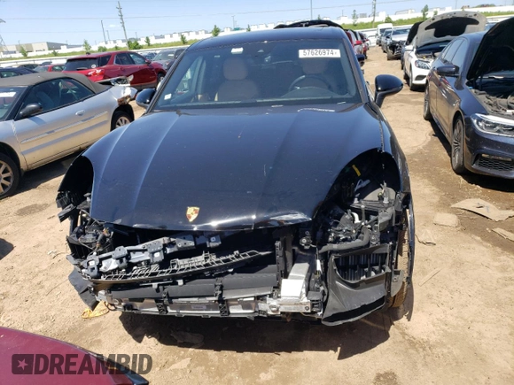 2021 Porsche Cayenne E-Hybrid with VIN WP1AE2AY1MDA24794, listed as a Copart auction lot 57626974 with 26,126 mi miles and Salvage title. Bid and sale history available at DreamBid. Image 5.