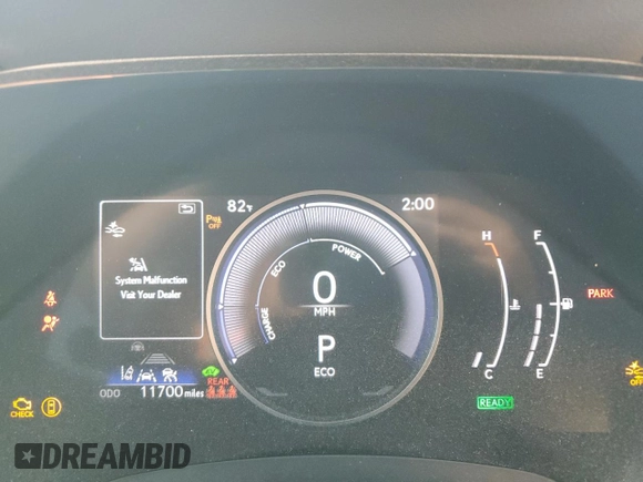 2023 Lexus RX 350h z VIN 2T2BBMCA3PC019829, wystawiony jako Copart lot #56878215 z przebiegiem 11 700 mil mil oraz Szkoda całkowita • Salvage title. Historia ofert i sprzedaży dostępna na DreamBid. Obrazek 9.
