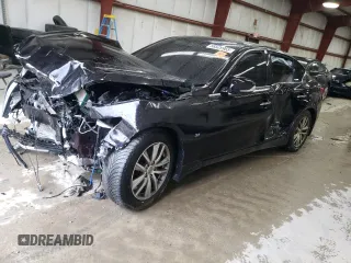 2015 Infiniti Q50 Premium with VIN JN1BV7AR4FM415679, listed as a Copart auction lot 58529965 with Not provided miles and Salvage title. Bid and sale history available at DreamBid. Image 1.