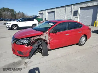 2018 Nissan Sentra SV with VIN 3N1AB7AP4JY337655, listed as a Copart auction lot 47989715 with 209,937 mi miles and Salvage Title. Bid and sale history available at carsss.com. Image 1.