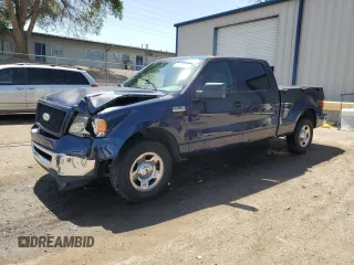 2006 Ford F-150 XLT with VIN 1FTRW02W56KC82964, listed as a Copart auction lot 60256395 with 154,526 mi miles and Salvage title. Bid and sale history available at DreamBid. Image 1.