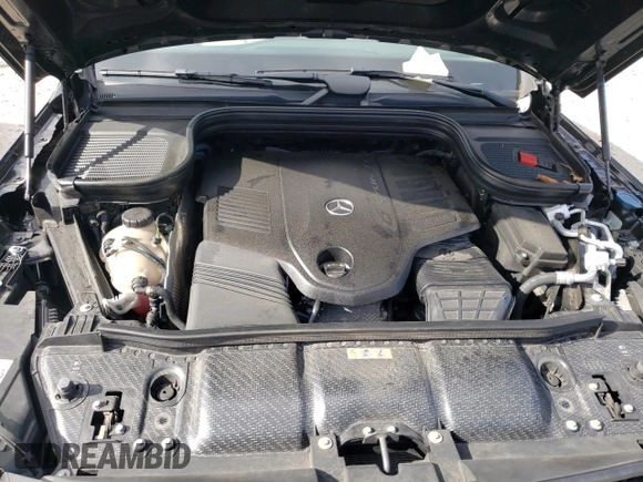 2021 Mercedes-Benz GLS 450 with VIN 4JGFF5KE3MA424413, listed as a Copart auction lot 45799114 with 31,631 mi miles and . Bid and sale history available at DreamBid. Image 12.